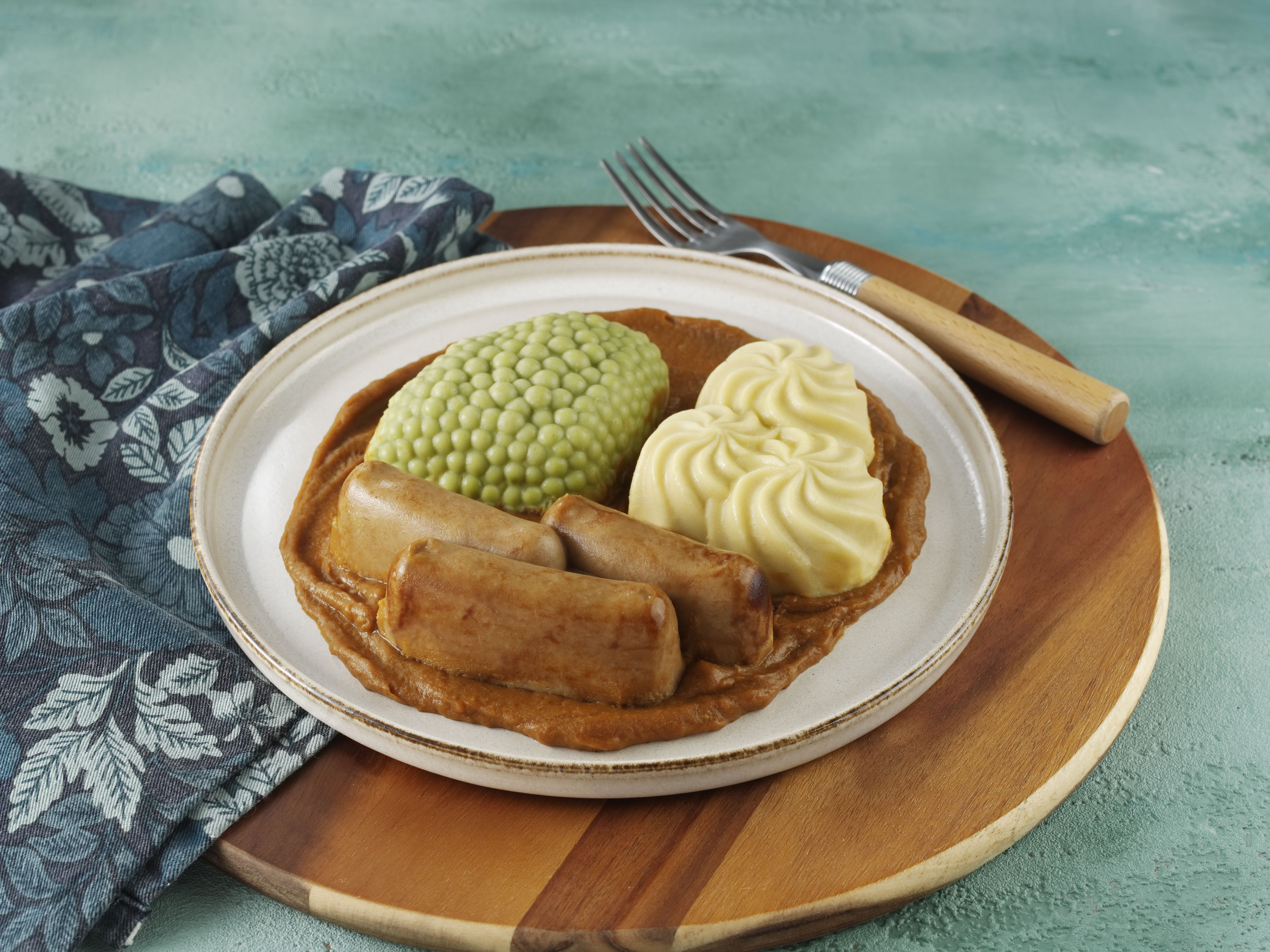 7362 Puree Vegetarian Sausage & Mash